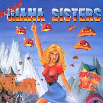 Box art for The Great Giana Sisters (Amiga - 1987)