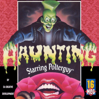 Box art for Haunting Starring Polterguy (Genesis - 1993)