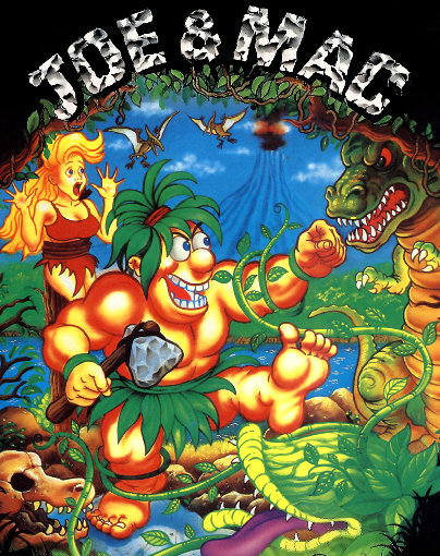 Box art for Joe and Mac (Genesis - 1994)