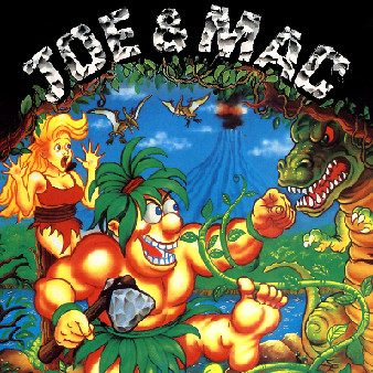 Box art for Joe and Mac (Genesis - 1994)