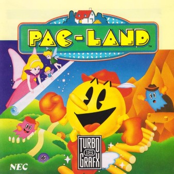 Box art for Pac-Land (TurboGrafx-16 - 1990)