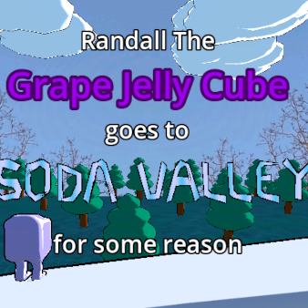 Box art for Randall the Grape Jelly Cube (PC - 2024)